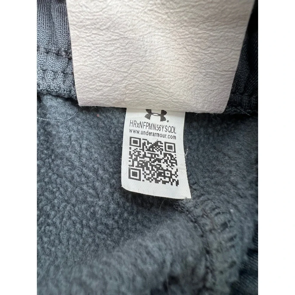 UNDER ARMOUR Joggers Men Small Gray Loose Fit Fleece Lined Athletic Pants Pocket